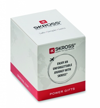 Logo trade advertising products image of: Skross Euro USB Charger (AC)