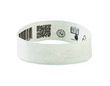 Logo trade corporate gifts image of: Sheet of seed paper wristbands