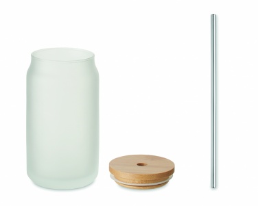 Logo trade promotional merchandise picture of: Sublimation mason jar 400 ml