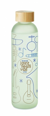 Logo trade promotional gift photo of: Sublimation glass bottle 650ml