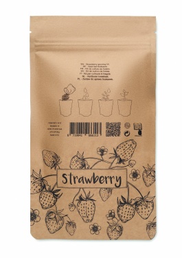Logo trade promotional items image of: Strawberry growing kit
