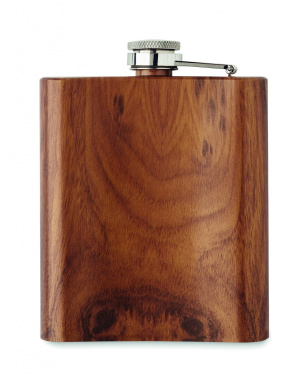 Logo trade promotional product photo of: Slim hip flask 190 ml