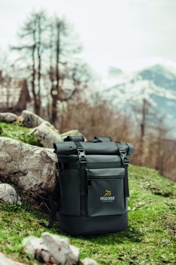 Logo trade promotional items picture of: Rolltop backpack 50C tarpaulin