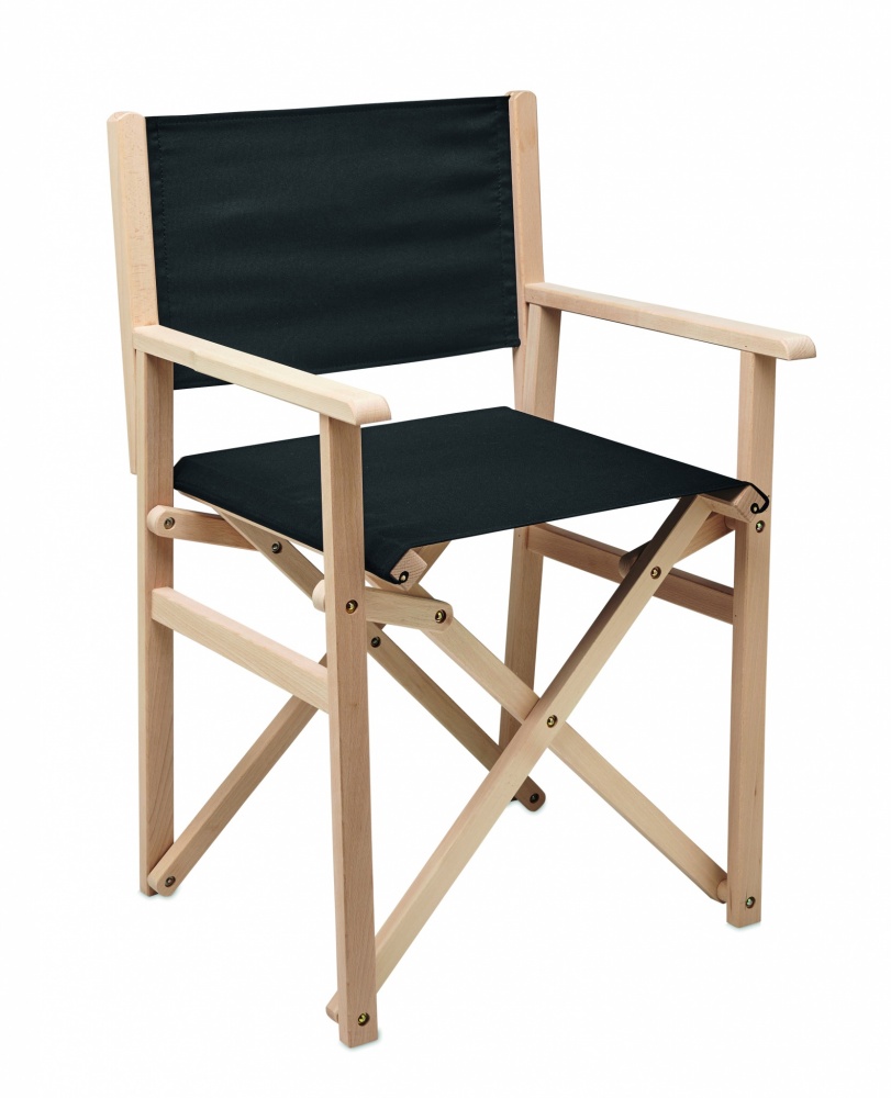 Logotrade advertising product image of: Foldable wooden beach chair