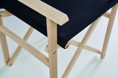 Logo trade promotional items image of: Foldable wooden beach chair