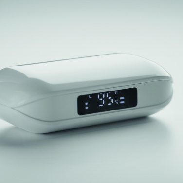 Logo trade advertising product photo of: Recycled ABS TWS earbuds