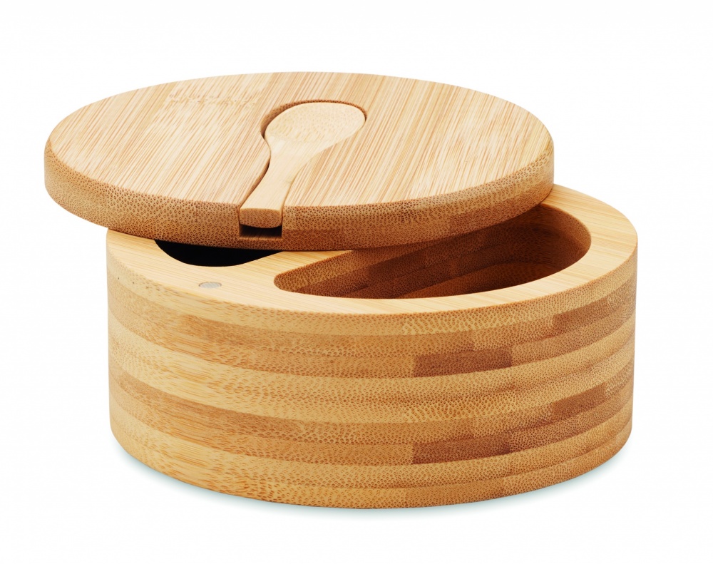 Logotrade promotional product picture of: Salt and pepper bamboo box