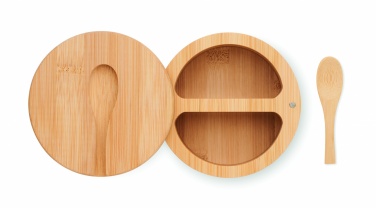 Logotrade business gifts photo of: Salt and pepper bamboo box