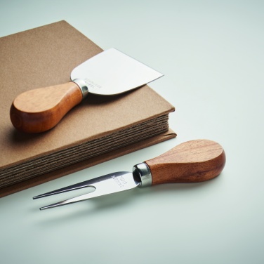 Logo trade advertising product photo of: Set of 4 cheese knives