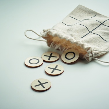 Logo trade promotional items picture of: Wooden tic tac toe