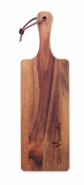 Logo trade promotional products image of: Acacia wood serving board
