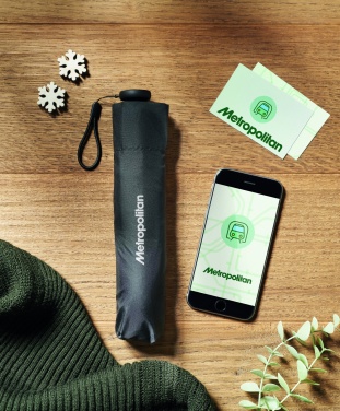 Logo trade promotional giveaways image of: Light folding umbrella 100gr