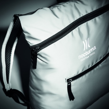 Logotrade promotional giveaway image of: Foldable reflective sports bag