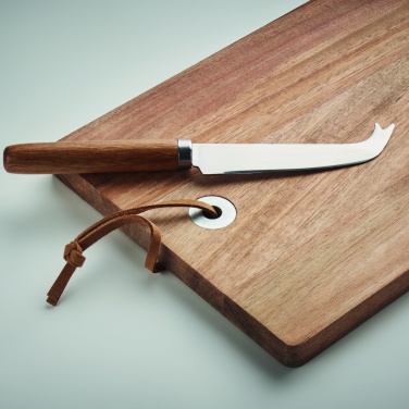 Logotrade corporate gift picture of: Acacia wood cheese board set Hannover
