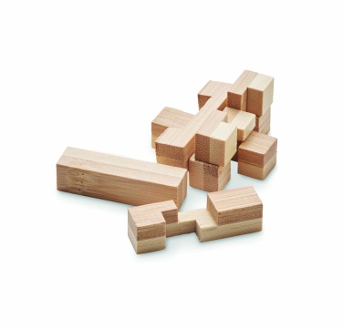 Logotrade promotional items photo of: Bamboo brain teaser puzzle