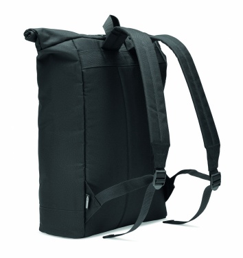 Logotrade promotional item image of: 600D RPET rolltop backpack