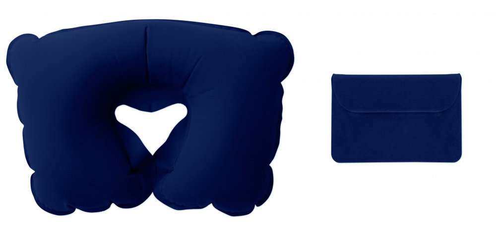 Logo trade promotional merchandise image of: Inflatable pillow in pouch