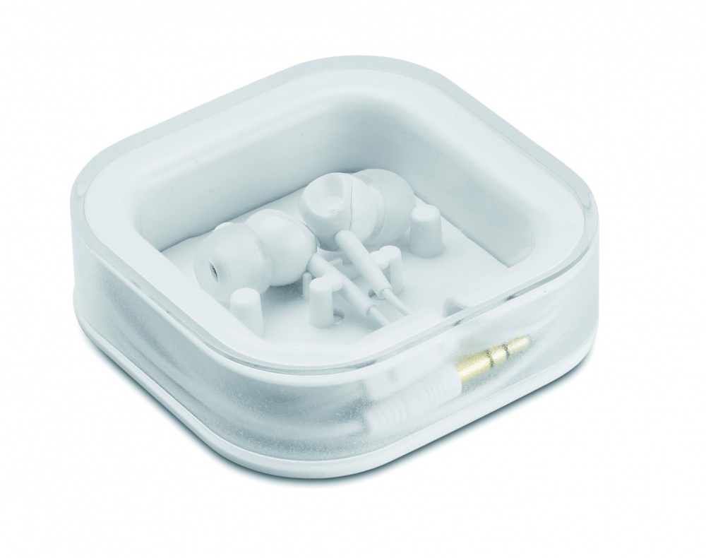 Logotrade promotional giveaway picture of: Ear plug with silicone