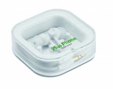 Logo trade promotional giveaways picture of: Ear plug with silicone