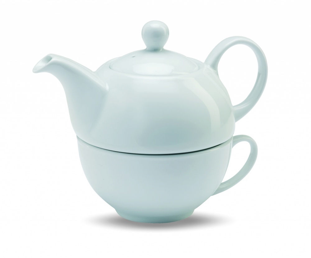 Logo trade promotional gifts picture of: Teapot and cup set 400 ml