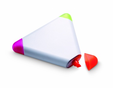 Logotrade advertising product picture of: Triangular highlighter