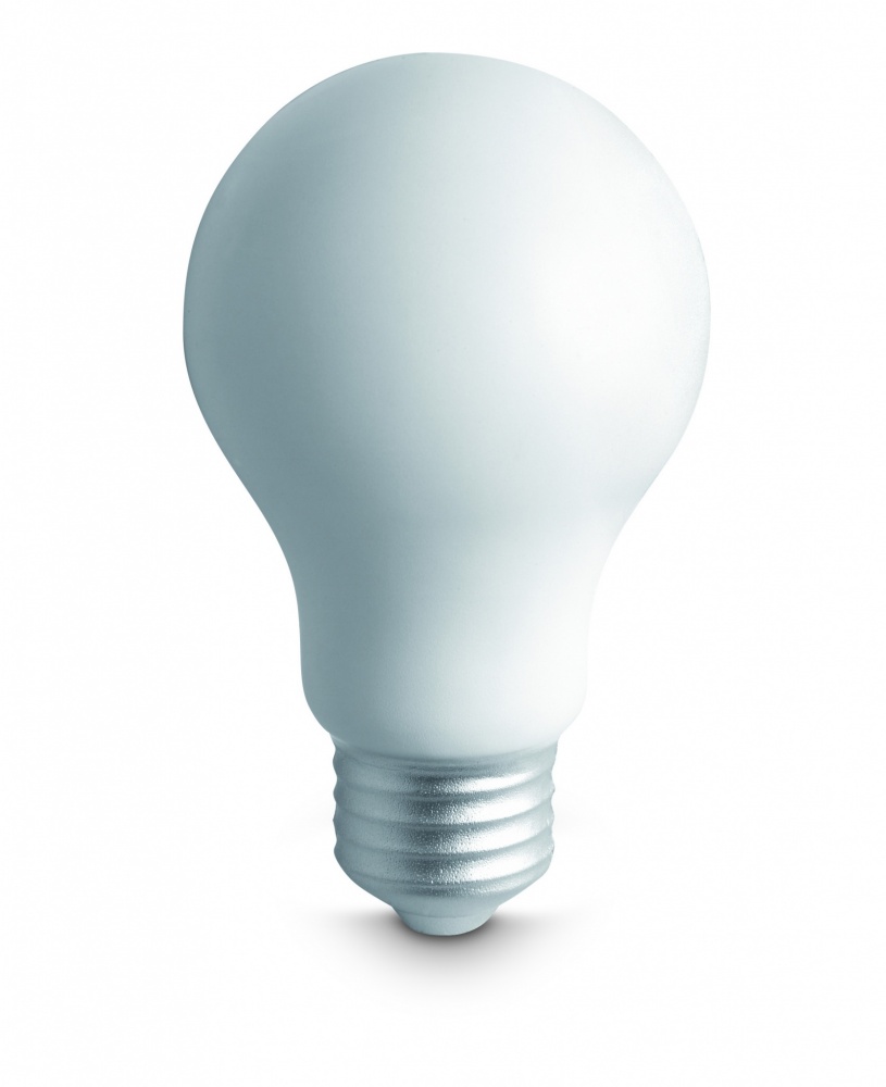 Logo trade promotional giveaways image of: Anti-stress PU bulb