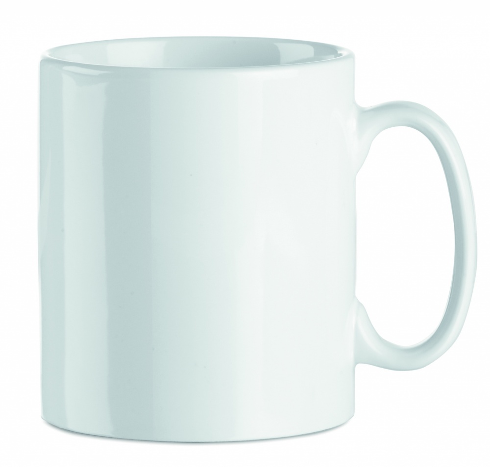 Logo trade business gifts image of: Sublimation ceramic mug 300 ml