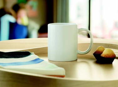 Logo trade promotional items image of: Sublimation ceramic mug 300 ml