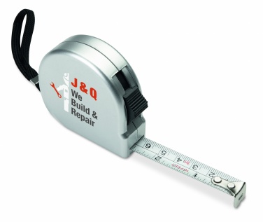Logo trade promotional gifts image of: Measuring tape 2m