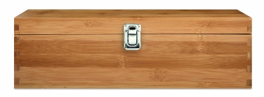 Logo trade promotional items picture of: Wine set in bamboo box