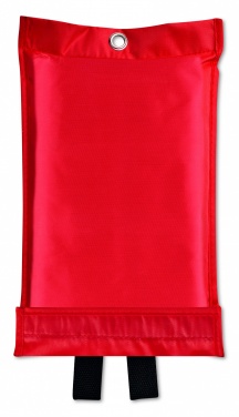 Logo trade promotional merchandise picture of: Fire blanket in pouch 100x95cm
