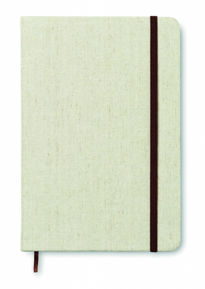 Logo trade promotional products picture of: A5 canvas notebook