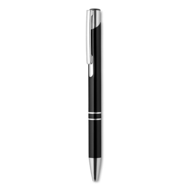 Logotrade advertising product picture of: Push button aluminium pen BERN