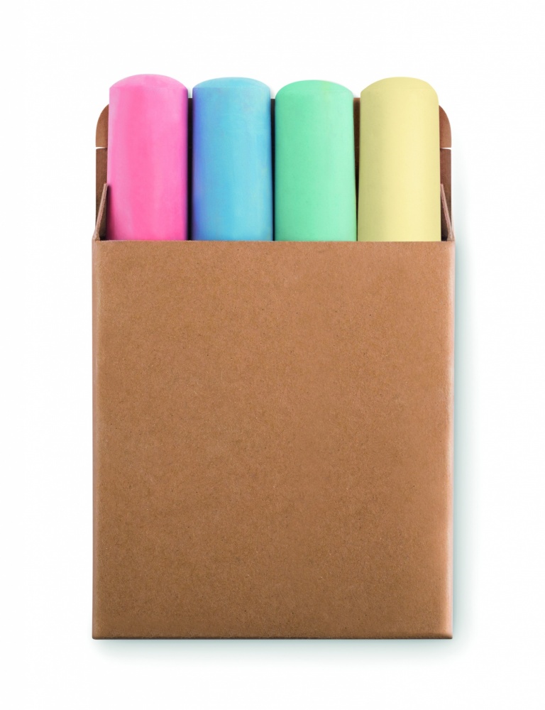 Logotrade advertising product image of: 4 chalk sticks