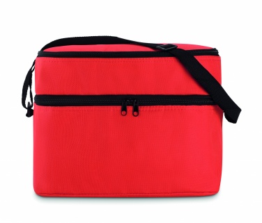 Logo trade promotional merchandise image of: Cooler bag with 2 compartments