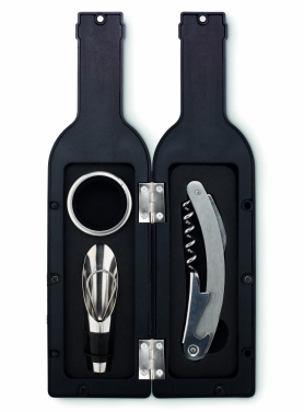 Logo trade promotional item photo of: Bottle shape wine set