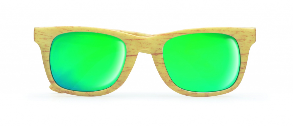 Logo trade promotional products image of: Wooden look sunglasses MAARDU