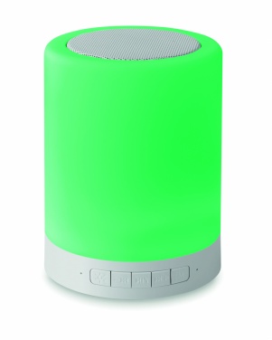 Logo trade promotional giveaway photo of: Touch light wireless speaker