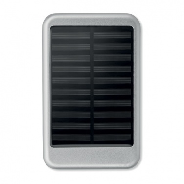Logo trade promotional giveaway photo of: 4000 mAH solar powerbank
