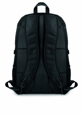 Logo trade promotional merchandise photo of: Polyester laptop backpack