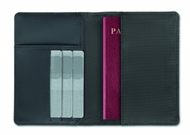 Logo trade promotional merchandise picture of: 2 Tone passport holder