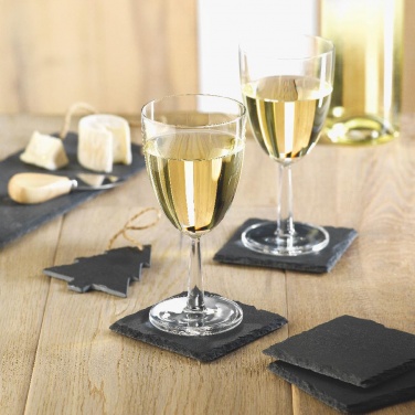 Logotrade promotional merchandise photo of: Slate coasters with EVA bottom