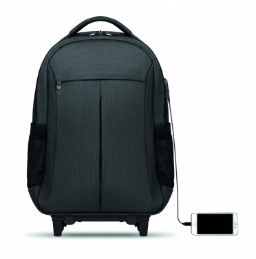 Logotrade promotional item image of: Trolley backpack in 360D