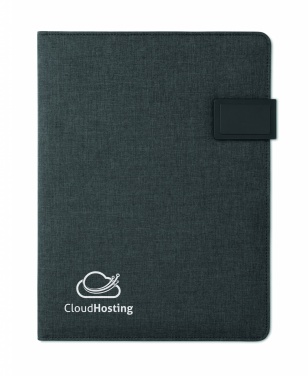 Logotrade corporate gifts photo of: A4 folder with power bank