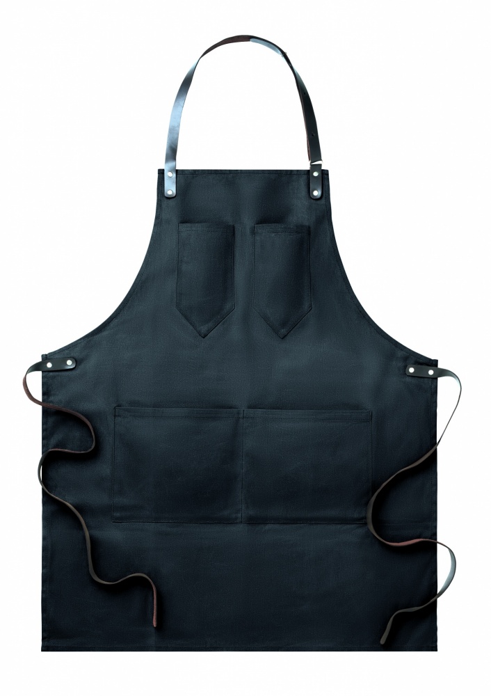 Logo trade advertising products image of: Apron in leather