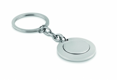 Logo trade advertising products picture of: Key ring with token Cēsis
