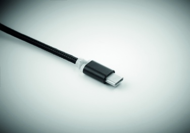 Logotrade promotional item picture of: key ring with USB type C cable Salaspils