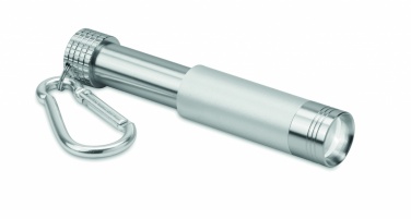 Logotrade advertising products photo of: Aluminium/ABS LED key ring Aizkraukle