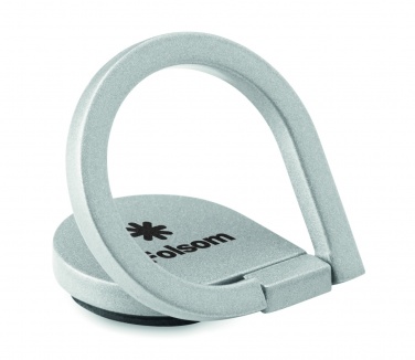 Logo trade promotional items image of: Phone holder-stand ring