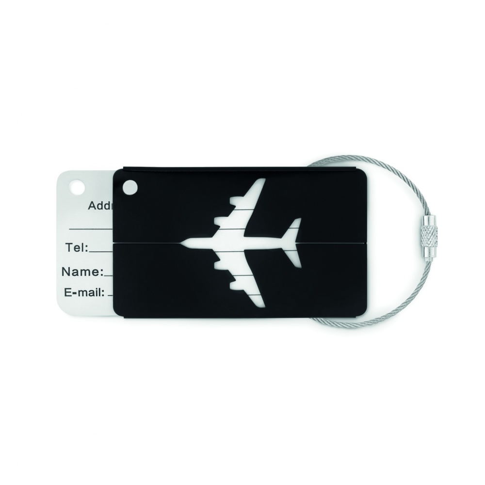 Logotrade promotional giveaways photo of: Aluminium luggage tag
